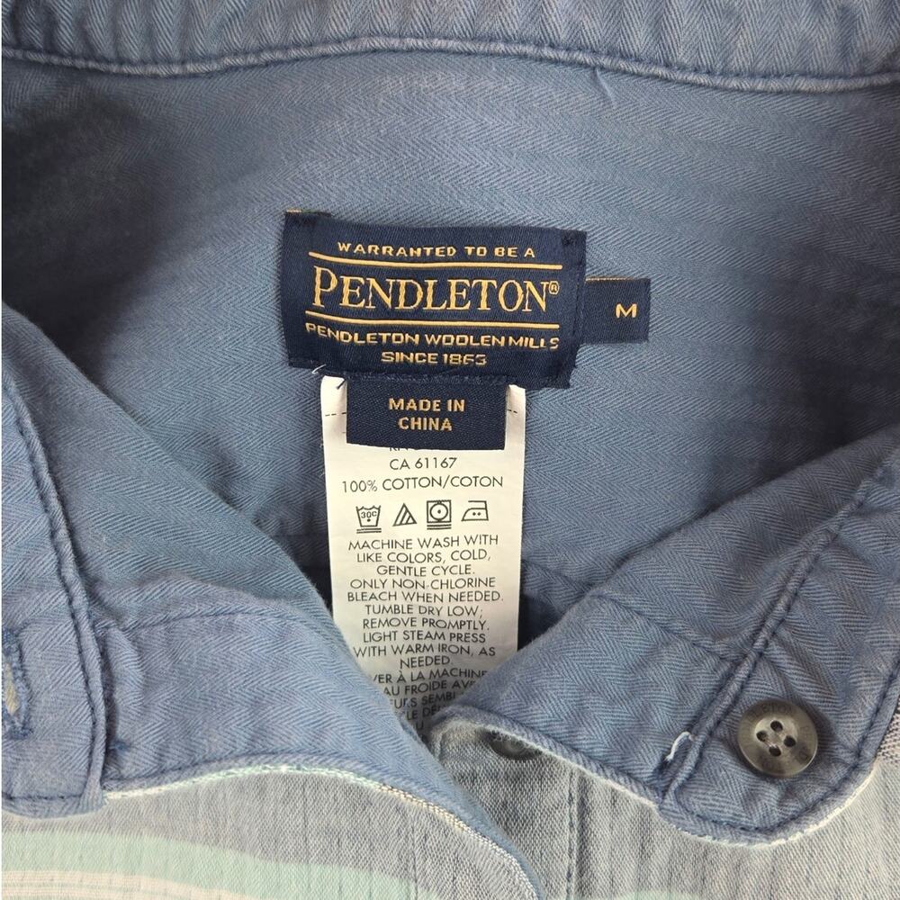 Pendleton | All Cotton Beach Shack Board Shirt | Size Medium - Picture 4 of 5